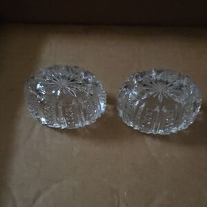 Antique Salt Cellars 1900 To 1910 Set Of Two
